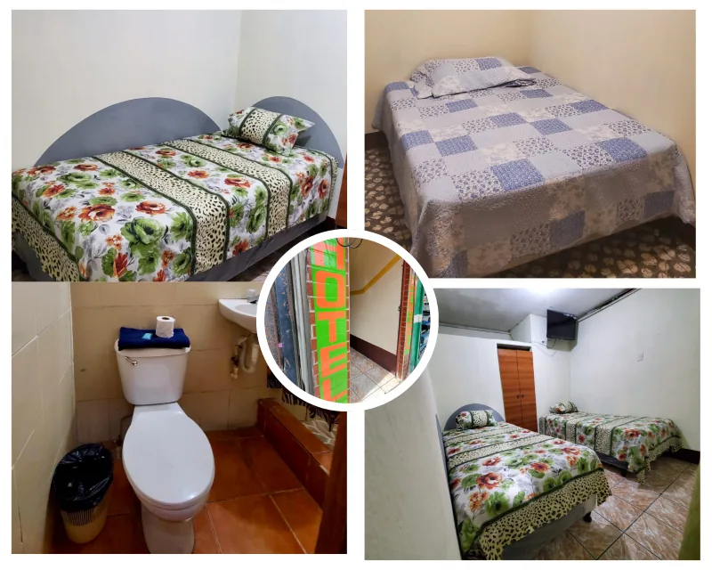 Habitación del Hotel Casa El Viajero en Sanarate